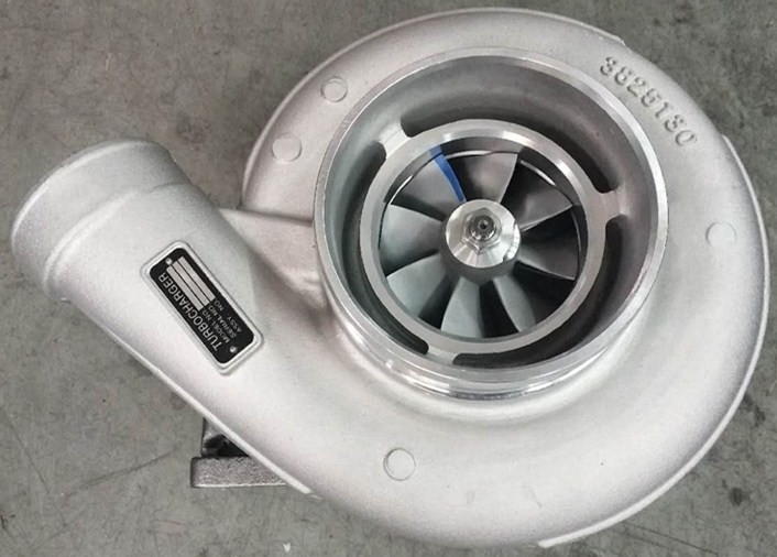 HX80M turbocompressor 3596959 3534625, 3537685, 2882021, 3804699, 4025301 voor Cummins Mariene K19-M640 &amp; K38-reeksen